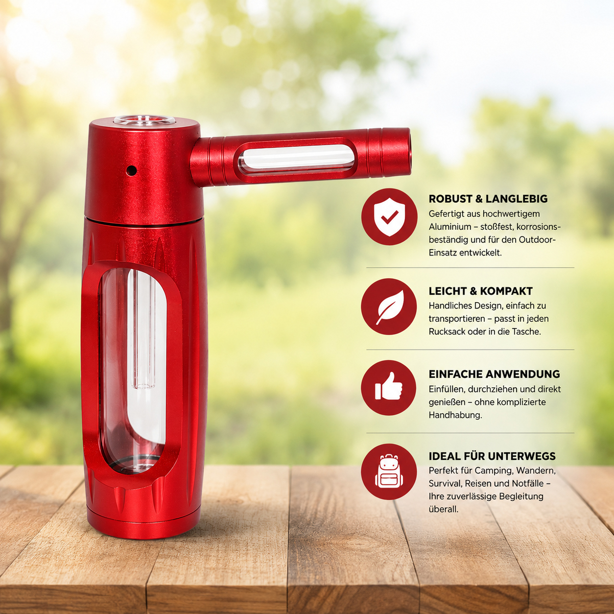 Smoke-Gone® Taschenpfeife